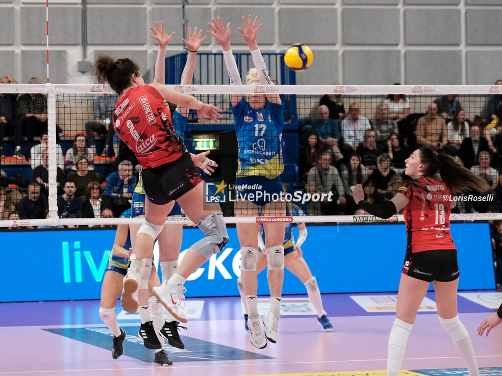 Wash Green Pinerolo Vs E Work Busto Arsizio Volleyball Serie A Femminile