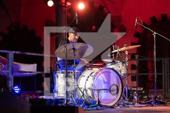 2022-07-29 - Fabrizio Morganti – drums - IRENE GRANDI .IO IN BLUES - CONCERTS - ITALIAN SINGER AND ARTIST