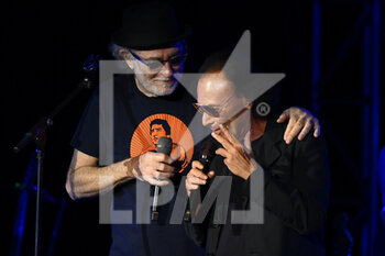 2022-11-18 - Antonello Venditti e Francesco De Gregori during the TOUR 2022, on 18th November 2022 at the Auditorium Parco della Musica in Rome, Italy. - ANTONELLO VENDITTI & FRANCESCO DE GREGORI - IL TOUR - CONCERTS - ITALIAN SINGER AND ARTIST