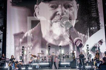 2022-06-26 - Vasco Rossi and his band performing on stage - VASCO LIVE - CONCERTS - ITALIAN SINGER AND ARTIST