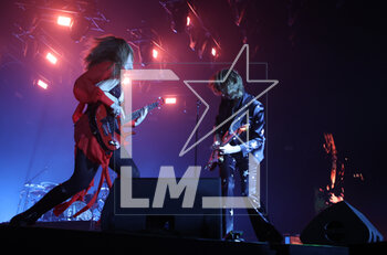 2023-03-16 - Italian rock band Maneskin in concert during the “Loud Kids Tour” performing at Unipol Arena, Bologna, Italy, March 16, 2023 - photo Michele Nucci - MANESKIN - LOUD KIDS TOUR 2023 - CONCERTS - ITALIAN MUSIC BAND