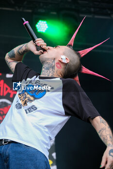 2023-08-26 - Italian punk band of La Sad during their live performs at AMA Music Festival on August 26, 2023 in Romano d’Ezzelino, Vicenza, Italy. - LA SAD - SUMMER TOUR 2023 - CONCERTS - MUSIC BAND