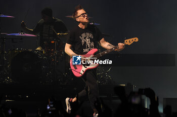 2023-10-06 - American punk-rock band Blink-182 during the last concert of the European tour in at Unipol Arena, Bologna, Italy, October 06, 2023 - photo: Michele Nucci - BLINK-182 - CONCERTS - MUSIC BAND