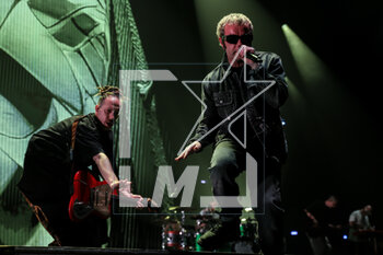 2023-03-20 - Maurizio Pisciottu known professionally as Salmo performs live on stage during Flop Tour at  Mediolanum Forum on March 20, 2023 in Assago, Italy - SALMO - FLOP TOUR - CONCERTS - ITALIAN SINGER AND ARTIST