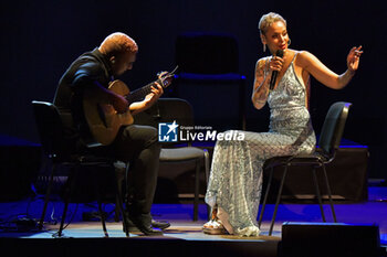 2023-06-07 - Mariza performs during the live concert of Womad Roma Preview on June 7, 2023 at Auditorium Parco della Musica in Rome, Italy - CARMEN CONSOLI E MARIZA - ANTEPRIMA WOMAD ROMA - CONCERTS - ITALIAN SINGER AND ARTIST