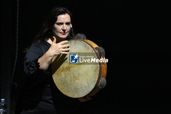 2023-06-07 - Valentina Ferraiulo during the preview of Womad Rome, on June 7, 2023 at the Cavea of ​​the Auditorium Parco della Musica, Rome, Italy. - CARMEN CONSOLI E MARIZA - ANTEPRIMA WOMAD ROME - CONCERTS - ITALIAN SINGER AND ARTIST