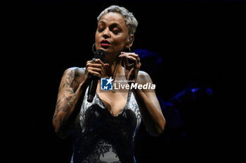 2023-06-07 - Mariza during the preview of Womad Rome, on June 7, 2023 at the Cavea of ​​the Auditorium Parco della Musica, Rome, Italy. - CARMEN CONSOLI E MARIZA - ANTEPRIMA WOMAD ROME - CONCERTS - ITALIAN SINGER AND ARTIST