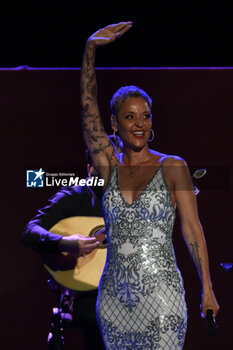 2023-06-07 - Mariza during the preview of Womad Rome, on June 7, 2023 at the Cavea of ​​the Auditorium Parco della Musica, Rome, Italy. - CARMEN CONSOLI E MARIZA - ANTEPRIMA WOMAD ROME - CONCERTS - ITALIAN SINGER AND ARTIST
