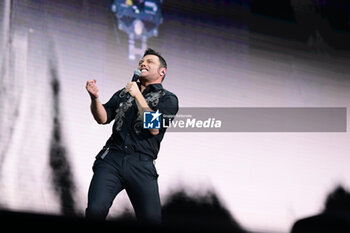 2023-06-17 - Italian singer Tiziano Ferro sing during live concert of 