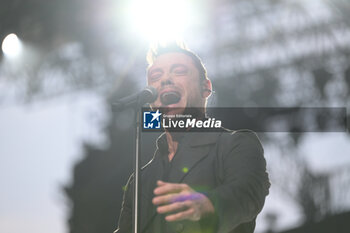 2023-06-18 - Italian singer Tiziano Ferro performs live on stage at San Siro Stadium for the second italian date of tour TZN 2023. Milan (Italy), on June 18th, 2023. Credit: Tiziano Ballabio - TIZIANO FERRO | TZN2023 - CONCERTS - ITALIAN SINGER AND ARTIST