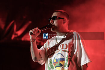 2023-07-09 - Coez performs during the concert for 'Rock in Roma' festival on July 9, 2023 at Ippodromo delle Capannelle in Rome, Italy - COEZ - IL TOUR 2023 - CONCERTS - ITALIAN SINGER AND ARTIST