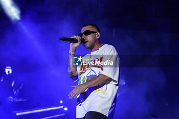 2023-07-09 - Coez performs during the concert for 'Rock in Roma' festival on July 9, 2023 at Ippodromo delle Capannelle in Rome, Italy - COEZ - IL TOUR 2023 - CONCERTS - ITALIAN SINGER AND ARTIST