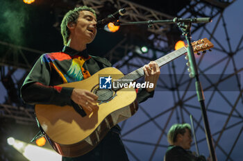 2023-06-27 - Diodato on stage with his guitar. - DIODATO - COSI SPECIALE TOUR 2023 - CONCERTS - ITALIAN SINGER AND ARTIST