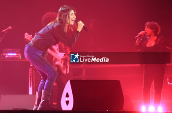 2023-11-24 - Italian singer Giorgia performing on stage at Unipol Arena during her “Blu Live 2023” tour in sport halls - Bologna,Italy, November 24, 2023-photo Michele Nucci
 - GIORGIA - BLU LIVE TOUR 2023 - CONCERTS - ITALIAN SINGER AND ARTIST