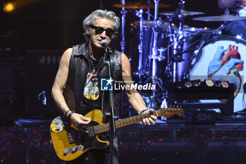 2023-12-09 - Ligabue during the concert “Dedicato a Noi - Indoor Tour 2023” 9 December 2023 at the Palazzo dello Sport in Rome, Italy. - LIGABUE - DEDICATO A NOI - INDOOR TOUR 2023 - CONCERTS - ITALIAN SINGER AND ARTIST