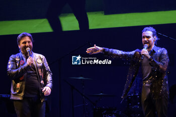 2023-12-14 - Giancarlo Genise and Valerio Scanu during the live show at Ghione Theater - VALERIO SCANU LIVE SHOW - CONCERTS - ITALIAN SINGER AND ARTIST