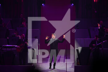 04/02/2023 - Canadian singer Michael Buble performs live on stage at Mediolanum forum for the first italian date of Higher Tour 2019. Milan (Italy), on February 4th, 2023. - MICHALE BUBLè - HIGHER TOUR 2023 - CONCERTI - CANTANTI E ARTISTI STRANIERI