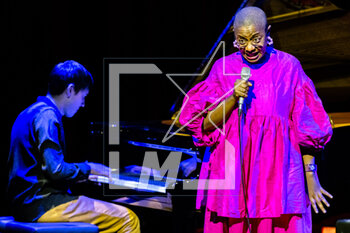 2023-03-21 - American jazz singer Cecile McLorin during the 