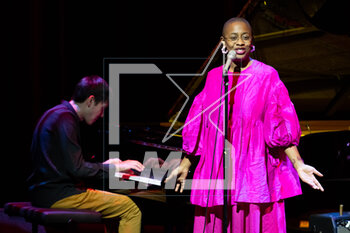 2023-03-21 - American jazz singer Cecile McLorin during the 