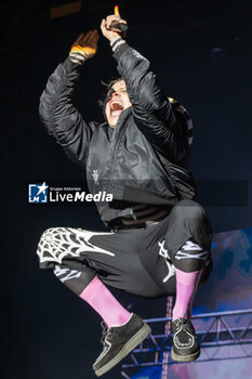 2023-08-26 - YUNGBLUD, stage name of Dominic Richard Harrison during his live performs at AMA Music Festival on August 26, 2023 in Romano d’Ezzelino, Vicenza, Italy. - YUNGBLUD - THE WORLD TOUR 2023 - CONCERTS - SINGER AND ARTIST