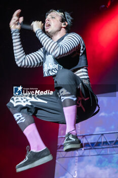 2023-08-26 - YUNGBLUD, stage name of Dominic Richard Harrison during his live performs at AMA Music Festival on August 26, 2023 in Romano d’Ezzelino, Vicenza, Italy. - YUNGBLUD - THE WORLD TOUR 2023 - CONCERTS - SINGER AND ARTIST