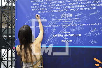 2023-05-01 - Ginevra during the Concertone Primo Maggio, May 1, 2023 at Piazza San Giovanni in Rome, Italy. - CONCERTONE PRIMO MAGGIO  - CONCERTS - FESTIVAL