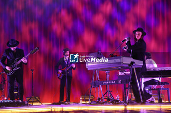 2024-04-16 - Italian band Baustelle performing on stage at Europauditorium during their 2024 “Intimo sexy! tour” - Bologna, Italy, April 16, 2024 - photo Michele Nucci
 - BAUSTELLE “INTIMO SEXY! TOUR” 2024 - CONCERTS - ITALIAN MUSIC BAND