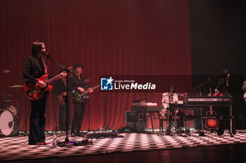 2024-04-16 - Italian band Baustelle performing on stage at Europauditorium during their 2024 “Intimo sexy! tour” - Bologna, Italy, April 16, 2024 - photo Michele Nucci
 - BAUSTELLE “INTIMO SEXY! TOUR” 2024 - CONCERTS - ITALIAN MUSIC BAND