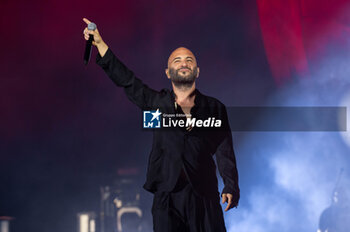 2024-06-15 - NEGRAMARO live at Stadio Diego Armando Maradona, Naples 15-06-24. Giuliano Sangiorgi - NEGRAMARO - CONCERTS - ITALIAN MUSIC BAND