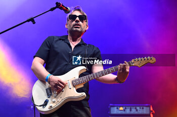 2024-07-01 - Gianmarco Amicarelli of The Lira performs opening The Libertines Tour 2024 at Villa Ada Estate 2024, on July 1, 2024 in Rome, Italy. - THE LIRA LIVE TOUR 2024 - CONCERTS - ITALIAN MUSIC BAND