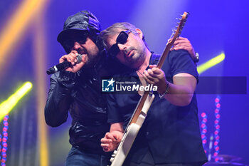 2024-07-01 - Riccardo Luciano Carotenuto and Gianmarco Amicarelli of The Lira performs opening The Libertines Tour 2024 at Villa Ada Estate 2024, on July 1, 2024 in Rome, Italy. - THE LIRA LIVE TOUR 2024 - CONCERTS - ITALIAN MUSIC BAND