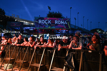 24/07/2024 - Spiritual Front opening the Marlene Kurtz Catartica Tour 2024 at Rock In Roma, Ippodromo delle Capannelle 24 July 2024 in Rome, Italy. - SPIRITUAL FRONT ON ROCK IN ROMA - CONCERTI - BAND ITALIANE