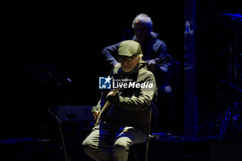 13/09/2024 - Patrick Djivas of Premiata Forneria Marconi (PFM) band performing live in concert at Auditorium Parco della Musica - 'PFM canta De Andre Anniversary' Tour - PFM CANTA DE ANDRE' ANNIVERSARY - CONCERTI - BAND ITALIANE