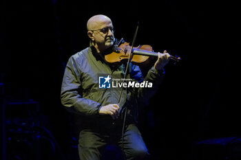 13/09/2024 - Lucio Fabrri of Premiata Forneria Marconi (PFM) band performing live in concert at Auditorium Parco della Musica - 'PFM canta De Andre Anniversary' Tour - PFM CANTA DE ANDRE' ANNIVERSARY - CONCERTI - BAND ITALIANE