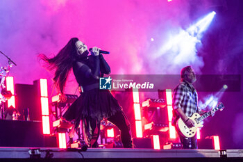 2024-06-12 - Amy Lee and Troy McLawhorn of Evanescence - EVANESCENCE - THE BITTER TRUTH - CONCERTS - MUSIC BAND