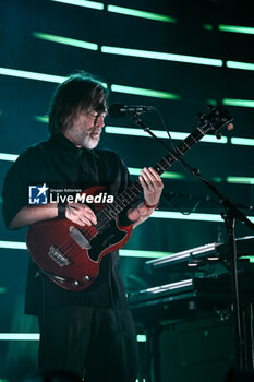 2024-06-24 - Thom Yorke of The Smile performs during The Smile Live in Europe 2024 Tour at Cavea of Auditorium Parco della Musica, on June 24, 2024 in Rome, Italy. - THE SMILE SUMMER 2024 - CONCERTS - MUSIC BAND