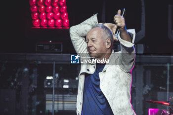 2024-06-28 - Jim Kerr of the group Simple Minds during the Global Tour 2024, 28 June 2024, Auditorium Parco della Musica, Rome, Italy. - SIMPLE MINDS - GLOBAL TOUR 2024 - CONCERTS - MUSIC BAND