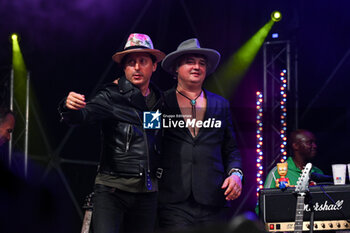 01/07/2024 - Carl Barat and Pete Doherty of The Libertines performs during Tour 2024 at Villa Ada Estate 2024, on July 1, 2024 in Rome, Italy. - THE LIBERTINES TOUR 2024 - CONCERTI - BAND STRANIERE