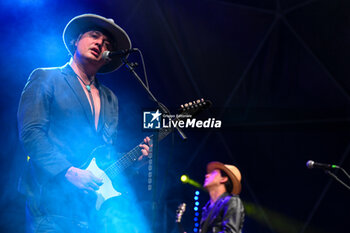 01/07/2024 - Pete Doherty of The Libertines performs during Tour 2024 at Villa Ada Estate 2024, on July 1, 2024 in Rome, Italy. - THE LIBERTINES TOUR 2024 - CONCERTI - BAND STRANIERE