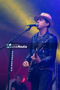 01/07/2024 - Carl Barat and Pete Dohertyof The Libertines performs during Tour 2024 at Villa Ada Estate 2024, on July 1, 2024 in Rome, Italy. - THE LIBERTINES TOUR 2024 - CONCERTI - BAND STRANIERE