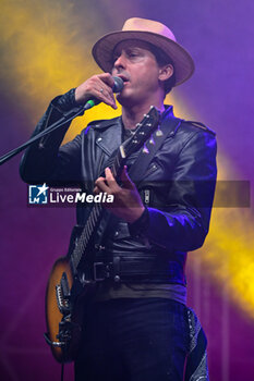 01/07/2024 - Carl Barat of The Libertines performs during Tour 2024 at Villa Ada Estate 2024, on July 1, 2024 in Rome, Italy. - THE LIBERTINES TOUR 2024 - CONCERTI - BAND STRANIERE