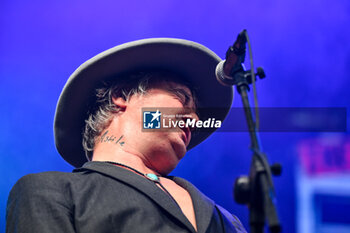 2024-07-01 - Pete Doherty of The Libertines performs during Tour 2024 at Villa Ada Estate 2024, on July 1, 2024 in Rome, Italy. - THE LIBERTINES TOUR 2024 - CONCERTS - MUSIC BAND