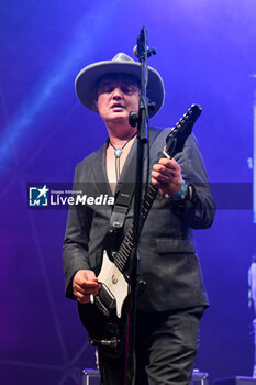 2024-07-01 - Pete Doherty of The Libertines performs during Tour 2024 at Villa Ada Estate 2024, on July 1, 2024 in Rome, Italy. - THE LIBERTINES TOUR 2024 - CONCERTS - MUSIC BAND