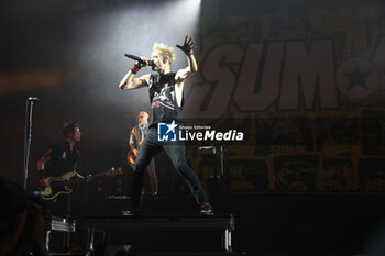 2024-11-16 - Canadian pop-punk band SUM41 during their “Tour Of The Setting Sum” at Unipol Arena, Casalecchio, (Bo), Italy, November 16, 2024 - photo: Michele Nucci - SUM 41 IN 