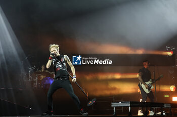 2024-11-16 - Canadian pop-punk band SUM41 during their “Tour Of The Setting Sum” at Unipol Arena, Casalecchio, (Bo), Italy, November 16, 2024 - photo: Michele Nucci - SUM 41 IN 