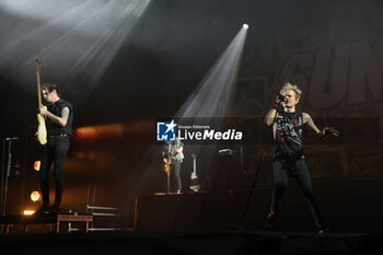 2024-11-16 - Canadian pop-punk band SUM41 during their “Tour Of The Setting Sum” at Unipol Arena, Casalecchio, (Bo), Italy, November 16, 2024 - photo: Michele Nucci - SUM 41 IN 