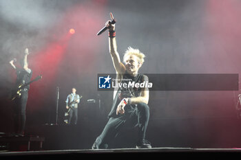 2024-11-16 - Canadian pop-punk band SUM41 during their “Tour Of The Setting Sum” at Unipol Arena, Casalecchio, (Bo), Italy, November 16, 2024 - photo: Michele Nucci - SUM 41 IN 