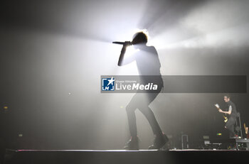 2024-11-16 - Canadian pop-punk band SUM41 during their “Tour Of The Setting Sum” at Unipol Arena, Casalecchio, (Bo), Italy, November 16, 2024 - photo: Michele Nucci - SUM 41 IN 