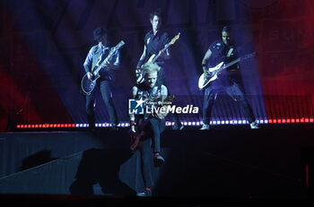 2024-11-16 - Canadian pop-punk band SUM41 during their “Tour Of The Setting Sum” at Unipol Arena, Casalecchio, (Bo), Italy, November 16, 2024 - photo: Michele Nucci - SUM 41 IN 