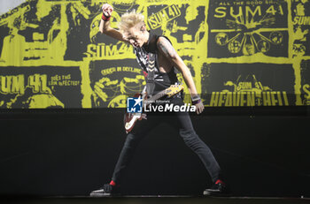 2024-11-16 - Canadian pop-punk band SUM41 during their “Tour Of The Setting Sum” at Unipol Arena, Casalecchio, (Bo), Italy, November 16, 2024 - photo: Michele Nucci - SUM 41 IN 